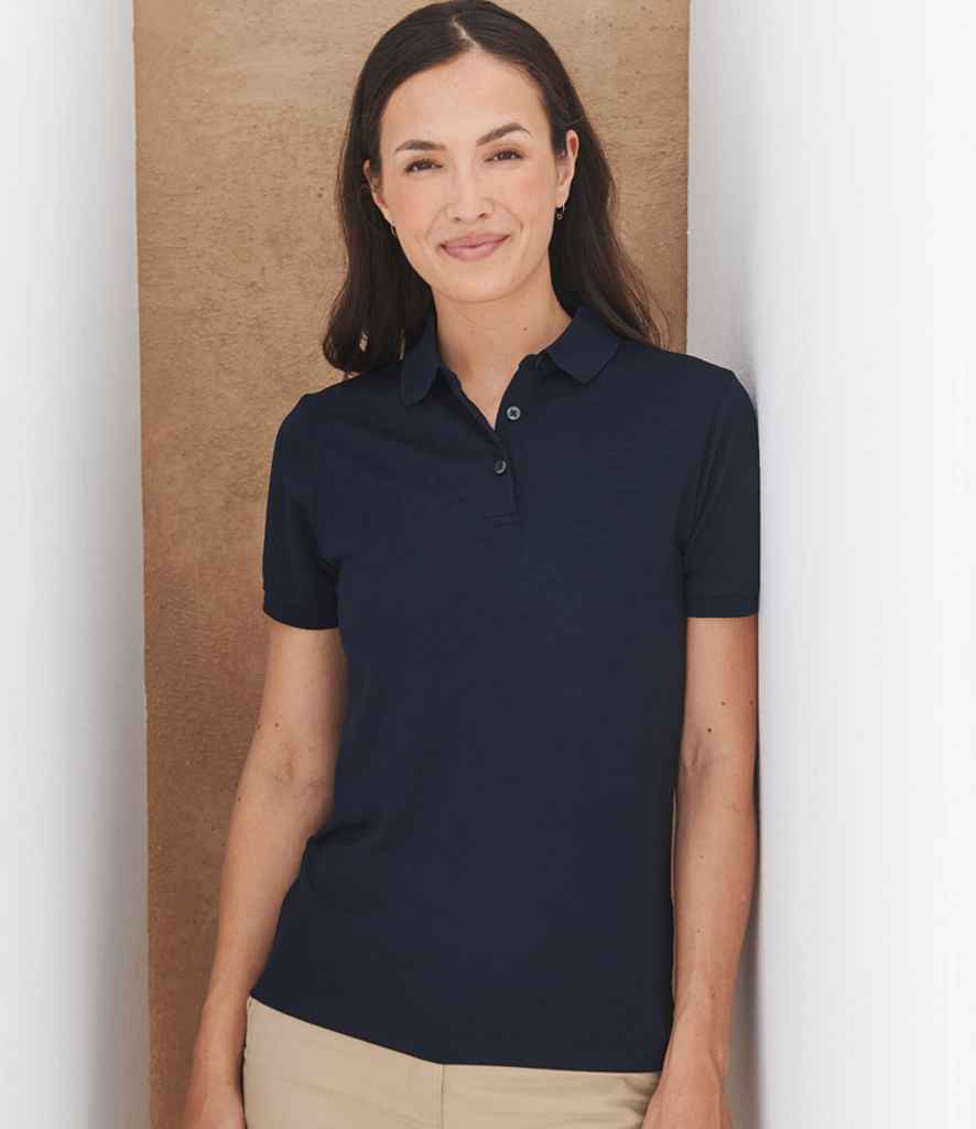 Henbury Ladies Recycled Polyester Polo Shirt PenCarrie